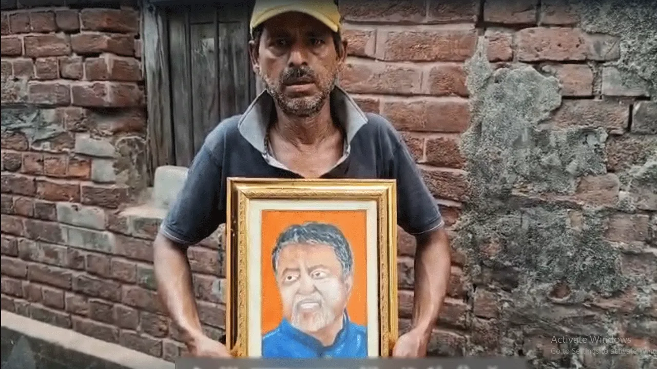 প্রয়াত নেতার প্রতি এক অমলিন ভালোবাসা