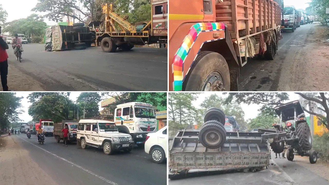 দুর্গাপুরে ডাম্পারের ধাক্কায় মর্মান্তিক মৃত্যু মহিলা পথচারীর