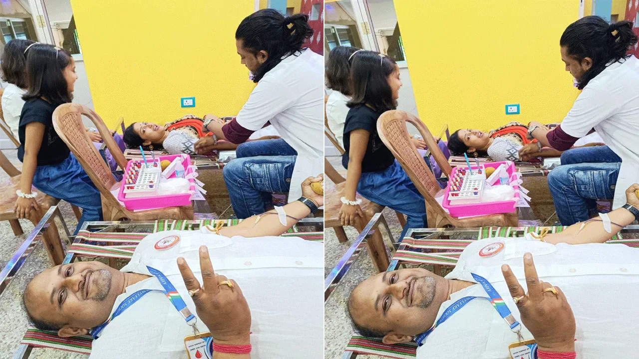 গুসকরায় রক্তদান শিবিরে বিষাদের ছায়া, যুবকের মৃত্যুতে শোক