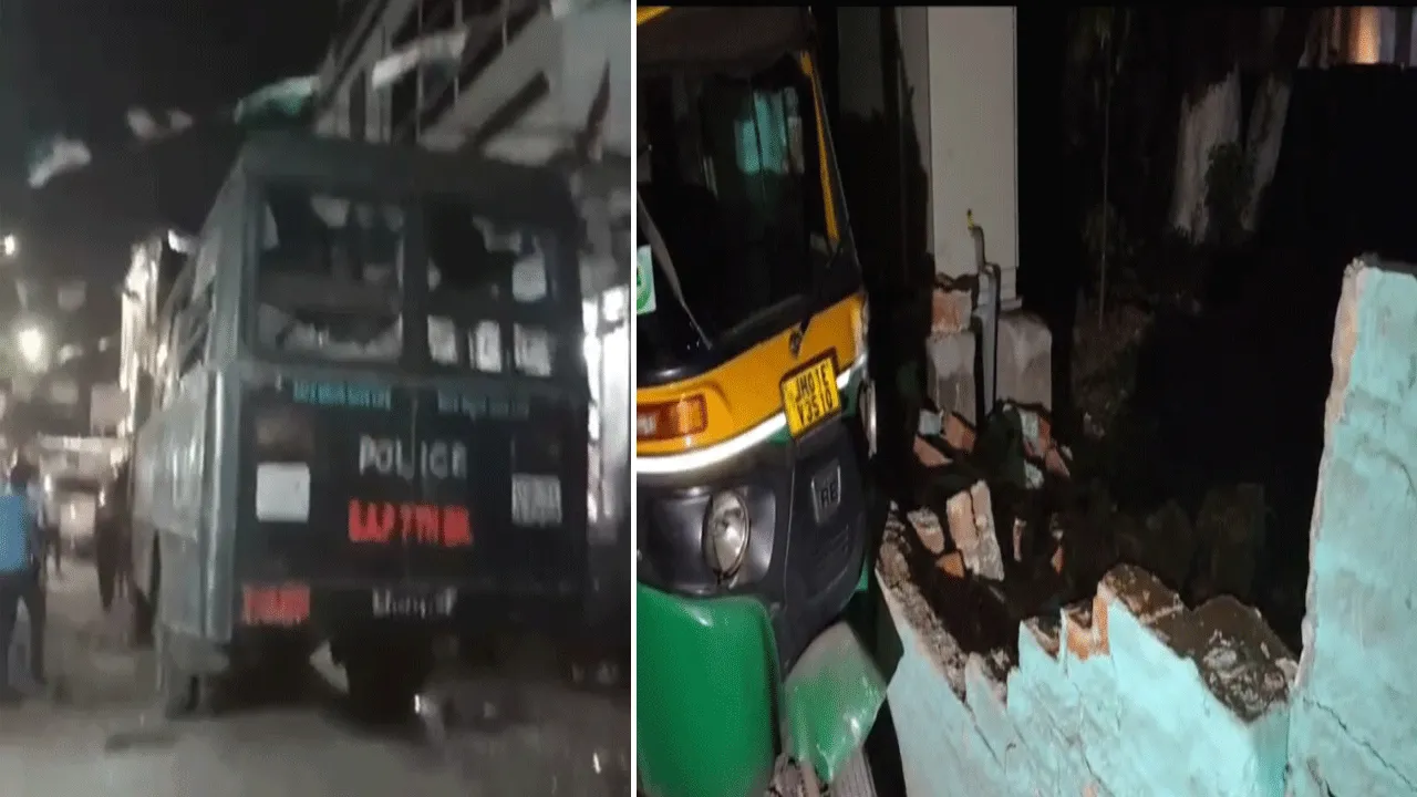 পুলিশ গাড়ির ধাক্কায় দুর্ঘটনা ঘিরে রাজনৈতিক চাপানউতোর আসানসোলে