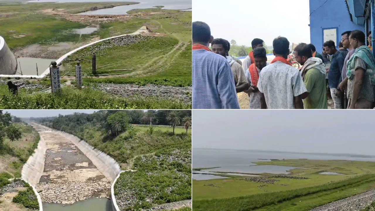 বাঁধ সংস্কারে নিম্নমানের সামগ্রী ব্যবহারের অভিযোগ, কাজ বন্ধ করে দিল বিজেপির নেতাকর্মীরা