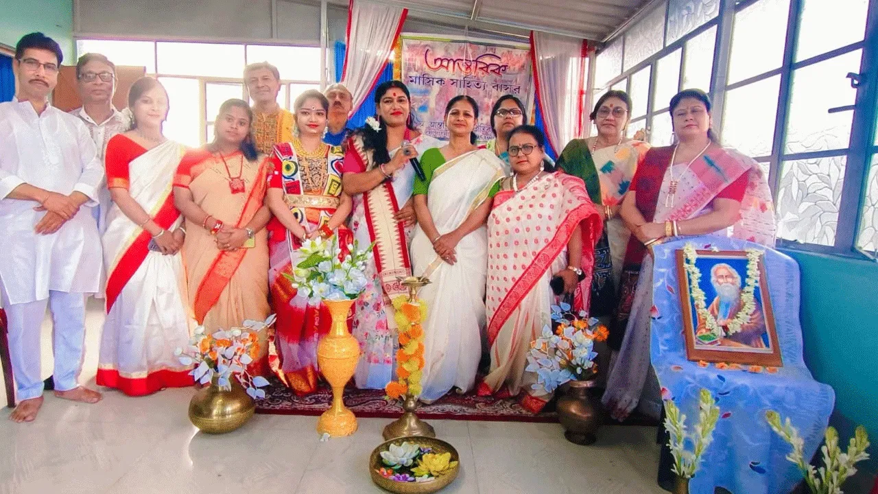 শ্রদ্ধা ও নান্দনিকতায় দুর্গাপুরে কবিগুরুর ১৬৫ তম জন্মজয়ন্তী উদযাপন