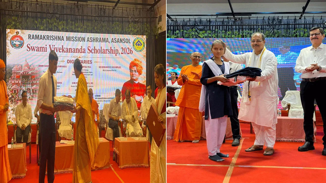 স্বামী বিবেকানন্দ স্কলারশিপ প্রদান, মেধাবী পড়ুয়াদের পাশে প্রশাসন​