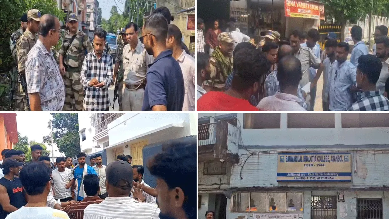 আসানসোল বিবি কলেজে ছাত্র সংঘর্ষ: উত্তপ্ত ক্যাম্পাস, মোতায়েন পুলিশ