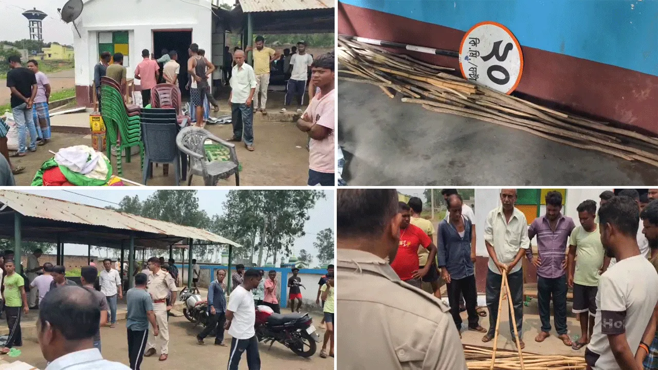 মসজিদের জমিতে তৃণমূলের কার্যালয় দখল মুক্ত করল বিজেপি