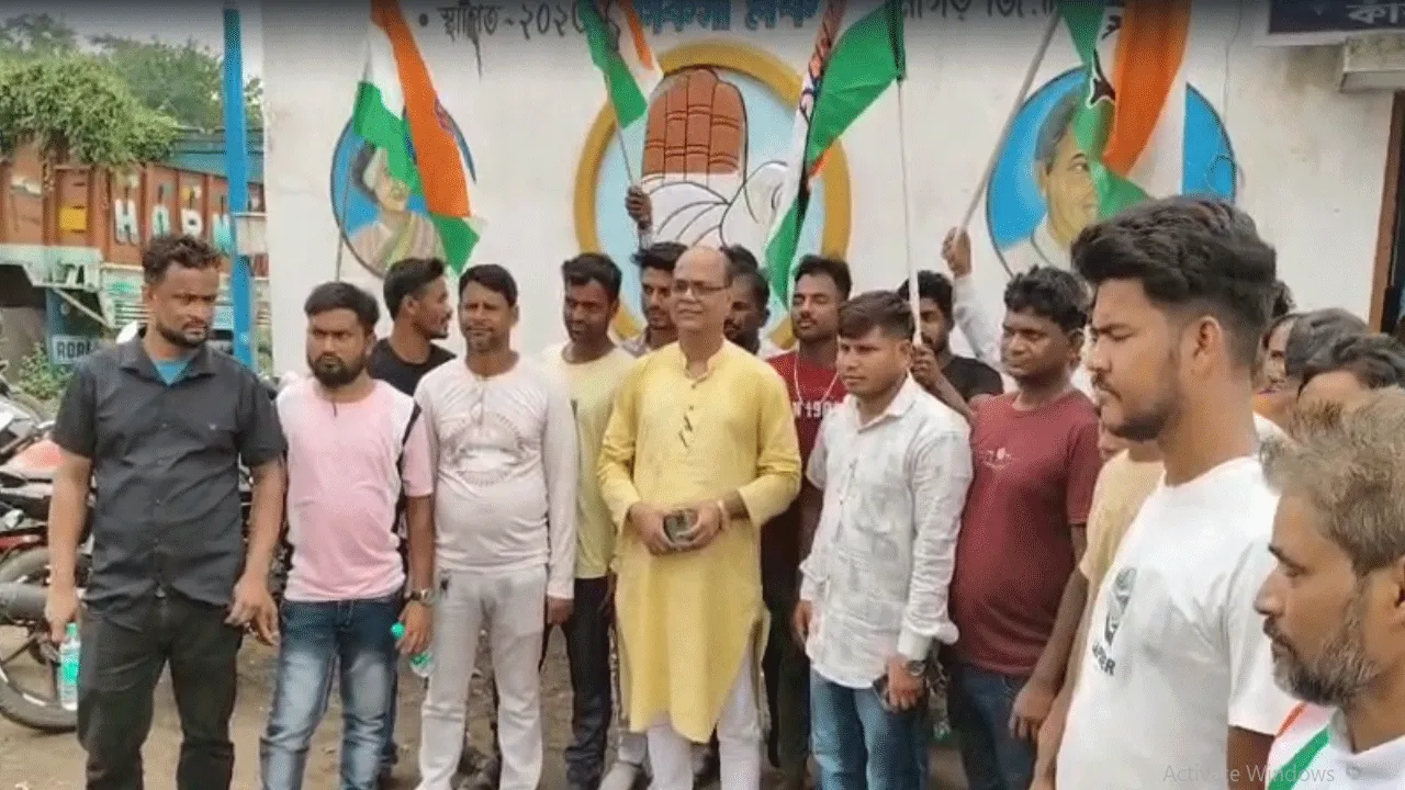 কাঁকসা ব্লকে দলের শক্তি বৃদ্ধি করল জাতীয় কংগ্রেস