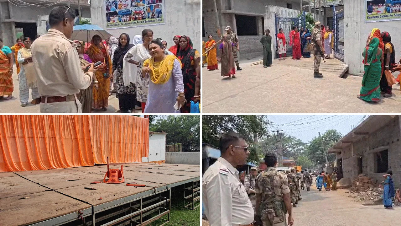 কুলটিতে বিজেপি কর্মীর বাড়িতে হামলা ঘিরে তোলপাড়