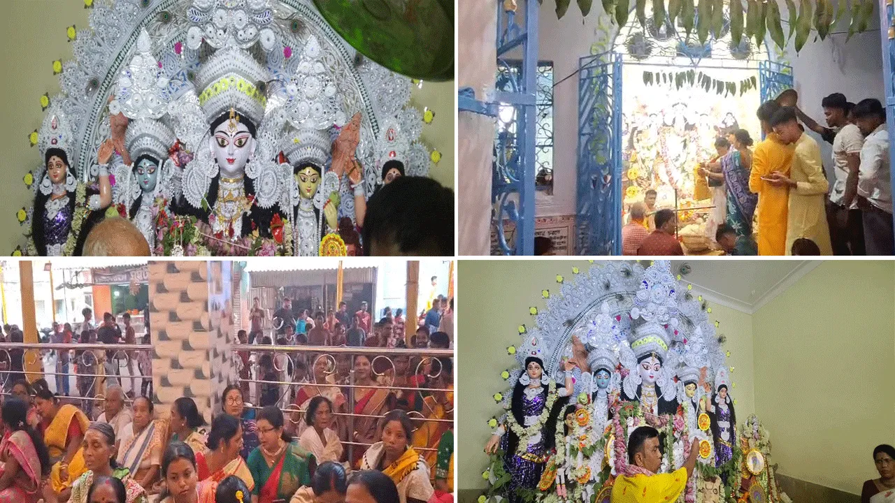 ৪৫৫ বছরের ঐতিহ্যবাহী গঙ্গা পূজা: ইছাপুরে দশহরা উপলক্ষে ভক্তদের ঢল​