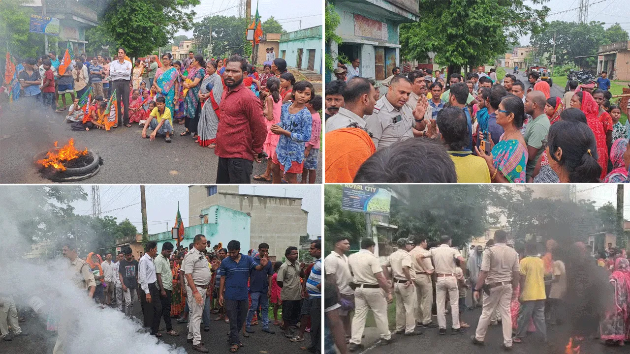 রাজনৈতিক সংঘর্ষে উত্তপ্ত এলাকা, রাস্তা অবরোধ স্থানীয়দের​