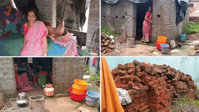 মাঝপথে থামল আবাসনের কাজ, বন্ধ ভাতা! ত্রিপলের নিচে অর্ধাশনে দিন কাটছে