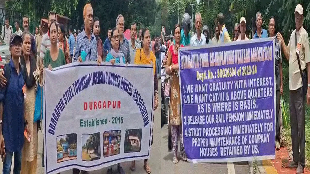 দুর্গাপুরের ডবল ইঞ্জিন সরকারের সুবিধাঃ অবসরপ্রাপ্ত ইস্পাত শ্রমিকদের কোয়াটার সমস্যা সমাধানের পথে
