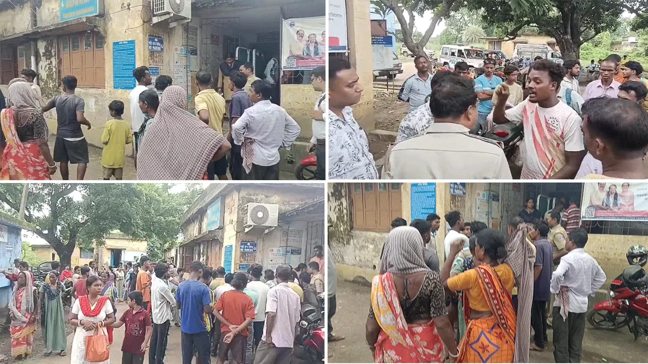 স্বাস্থ্যকেন্দ্রে রোগী মৃত্যু ঘিরে উত্তেজনা, বিক্ষোভ