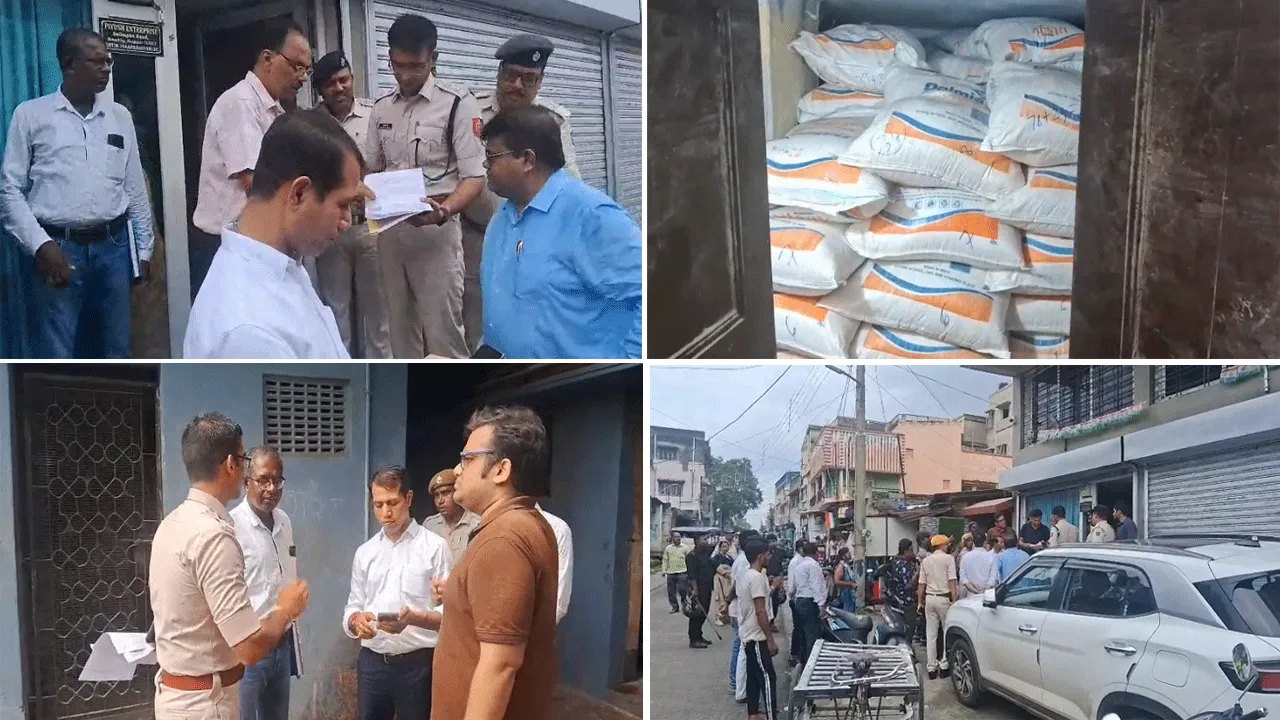 চিনির কালোবাজারি ও মূল্যবৃদ্ধি রুখতে বেনাচিতিতে প্রশাসনের আকস্মিক হানা