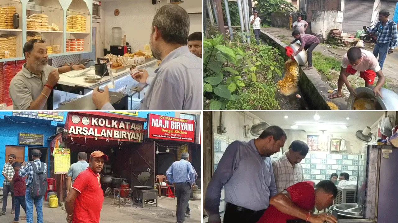আসানসোলে খাদ্য সুরক্ষা দপ্তরের আকস্মিক অভিযান: উদ্ধার বাসি মাংস ও মেয়াদ উত্তীর্ণ খাবার