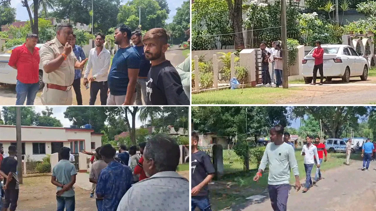 দুর্গাপুরে তৃণমূল শ্রমিক নেতার বাড়ি ঘিরে চোর চোর স্লোগান, উত্তেজনা