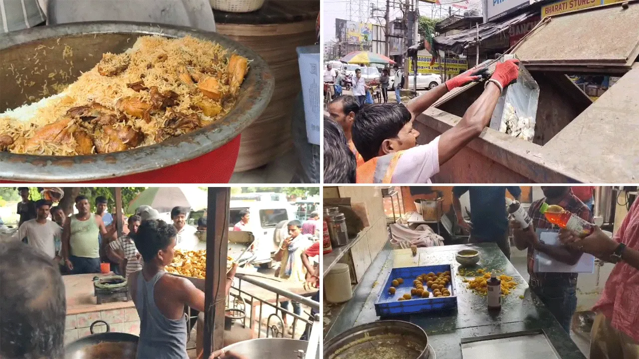 দুর্গাপুরে খাদ্য সুরক্ষা দফতরের হানা: ফ্রিজ খুলতেই উদ্ধার পচা মিষ্টি ও বাসি তরকারি
