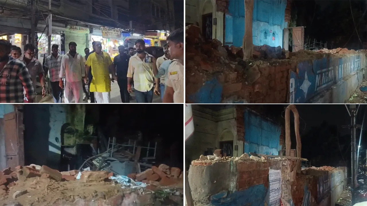 আসানসোলে হুড়মুড়িয়ে ভেঙে পড়ল বাড়ির পাঁচিল,  গুরুতর আহত দুই মহিলা স্কুটি আরোহী