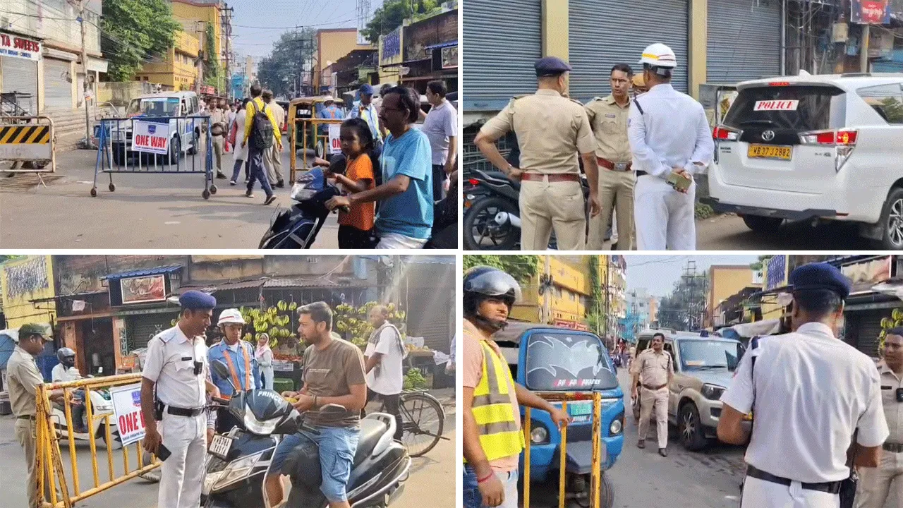 যানজট রুখতে আসানসোলে চালু হলো ‘ওয়ান-ওয়ে’ ব্যবস্থা, ভোগান্তি ও স্বস্তির মিশ্র প্রতিক্রিয়া