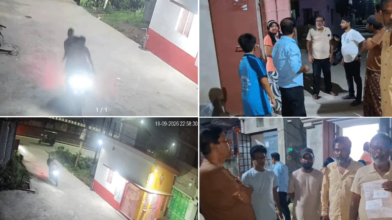 বর্ধমানে গভীর রাতে প্রাক্তন বিজেপি জেলা সভাপতির বাড়িতে পর পর তিনবার দুষ্কৃতী হামলা