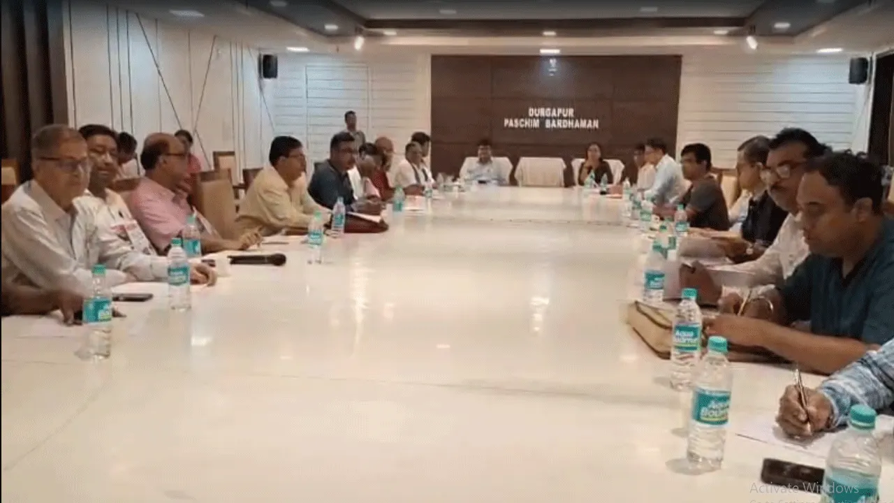 দুর্গাপুর নগর নিগমের ওয়ার্ডের সংখ্যা বাড়ানো নিয়ে সর্বদলীয় বৈঠক
