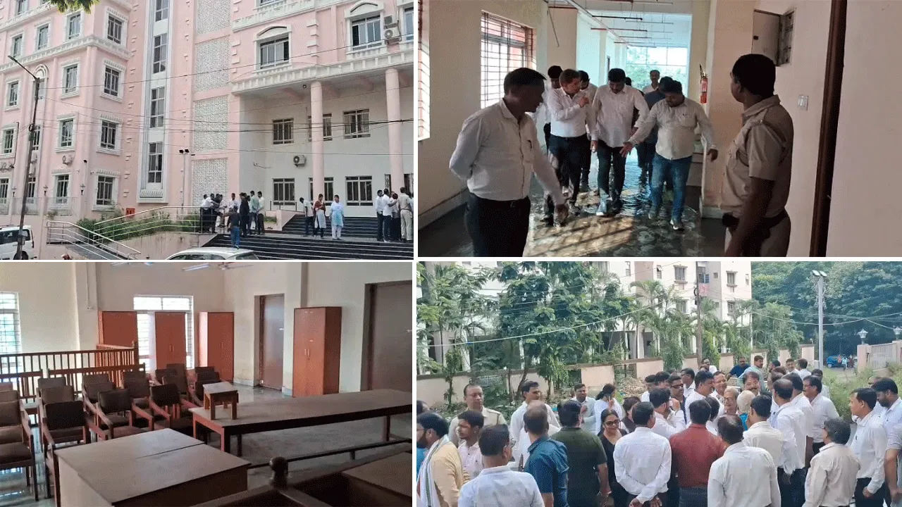 দুর্গাপুরে বন্ধ নতুন কোর্ট বিল্ডিং, পড়ে নষ্ট হচ্ছে কোটি কোটি টাকার সরকারি সম্পত্তি:  পরিদর্শনে তিন বিধায়ক