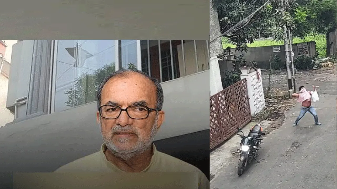 বিকাশরঞ্জনের বাড়িতে দুষ্কৃতী তাণ্ডব: ভাঙা হলো জানলার কাচ ও সিসিটিভি