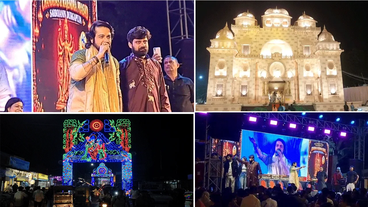 গান ও কথায় দুর্গাপুরের দর্শকদের মন জয় করলেন প্রসেনজিৎ চট্টোপাধ্যায়