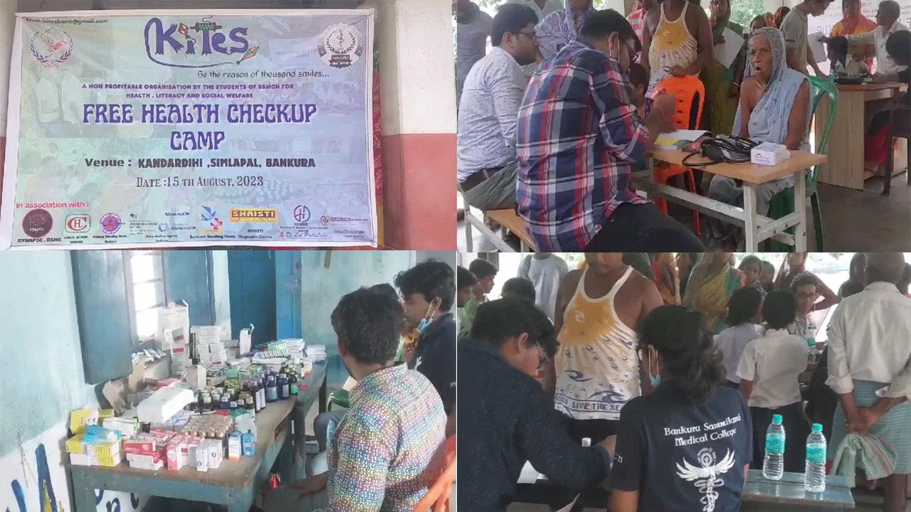 স্বাধীনতা দিবসে প্রত্যন্ত জঙ্গল মহলে মেডিক্যাল পড়ুয়া ও চিকিৎসকদের দল
