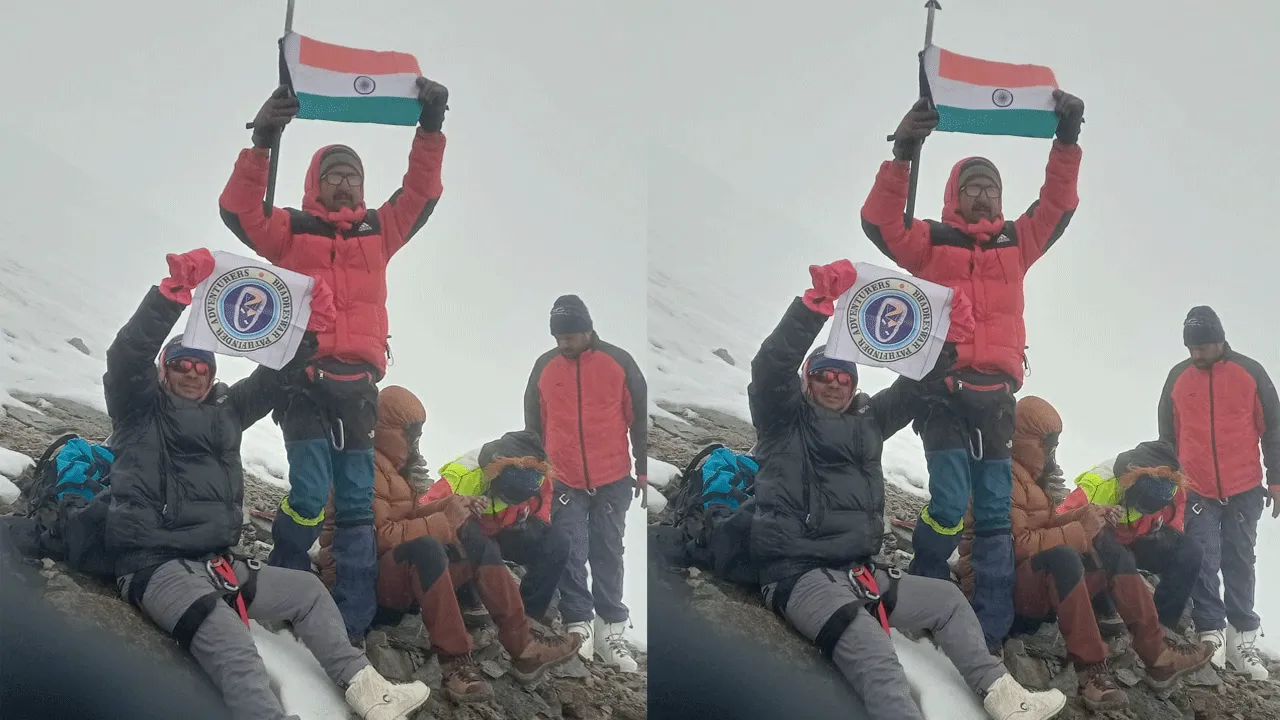হিমালয়ের সুউচ্চ শৃঙ্গ জয় দুর্গাপুরের ইস্পাত কর্মীর