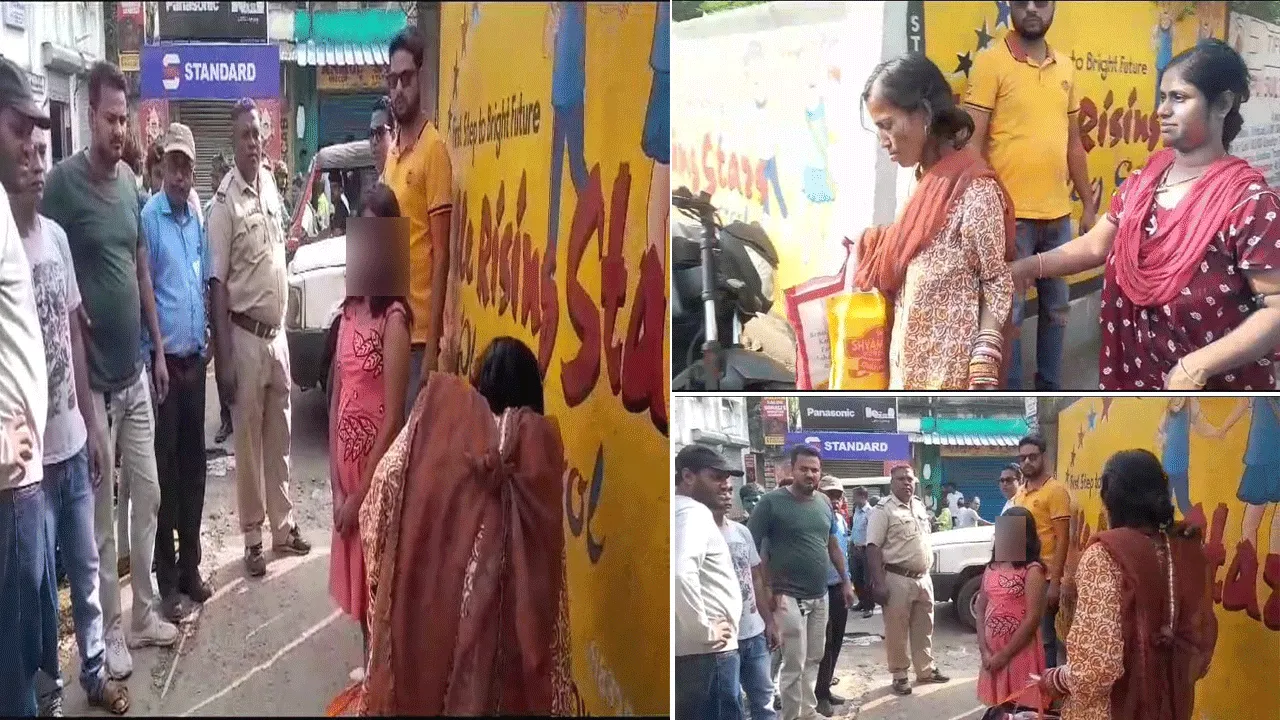 নাবালিকা অপহরণের চেষ্টা, মহিলাকে হাতেনাতে ধরল স্থানীয়রা