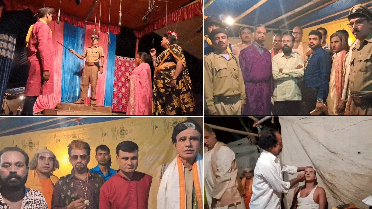 নেশার তাগিদে একশো বছরেরও বেশি সময় ধরে যাত্রা শিল্পকে বাঁচিয়ে রেখেছে এই গ্রাম