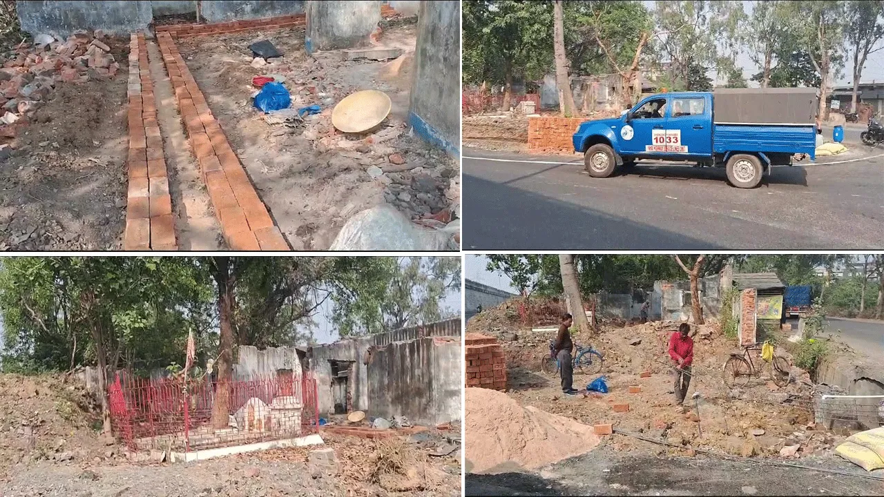 শাসক দলের মদতে পুলিশ ফাঁড়ির জমি দখলের অভিযোগ, সরব বিরোধীরা