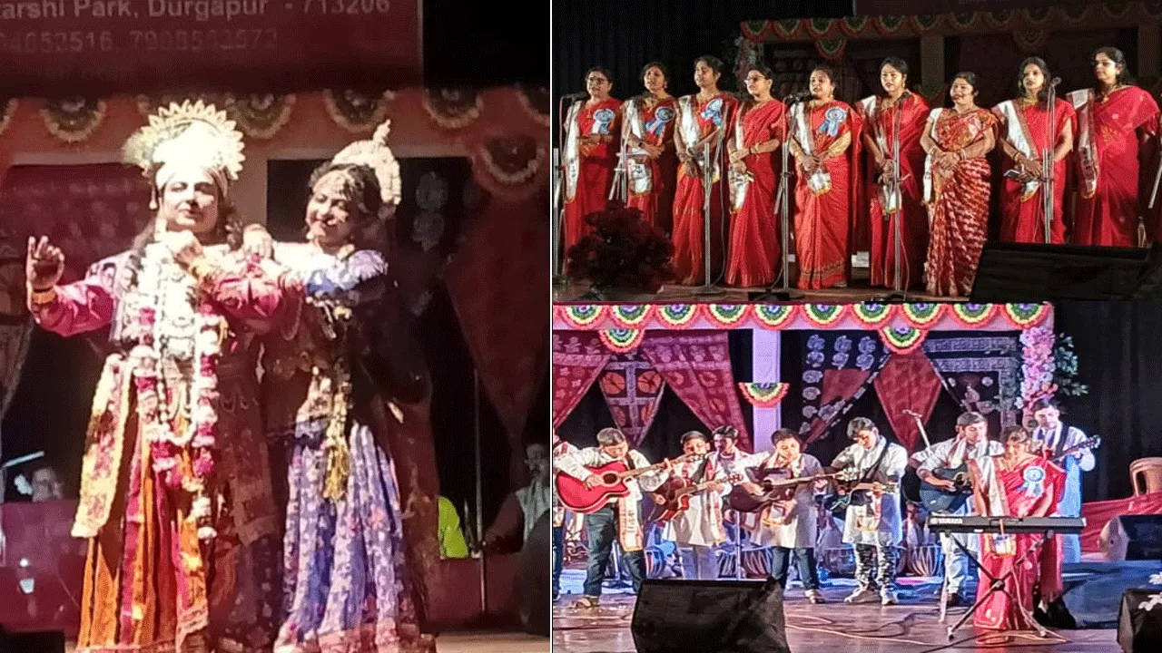 দুর্গাপুরে ’সঙ্গীত ও সঙ্গত একাডেমী’র বার্ষিক সাংস্কৃতিক অনুষ্ঠান