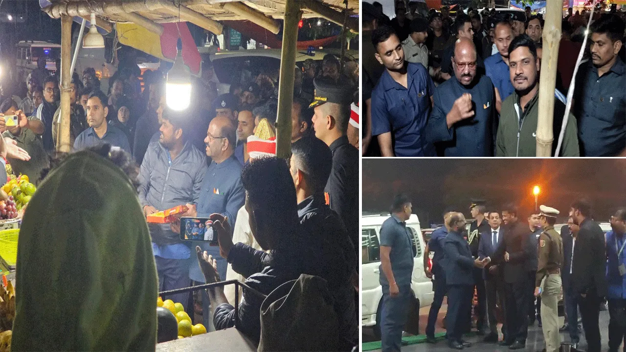 দুর্গাপুরে চমক রাজ্যপাল সিভি আনন্দ বোসের