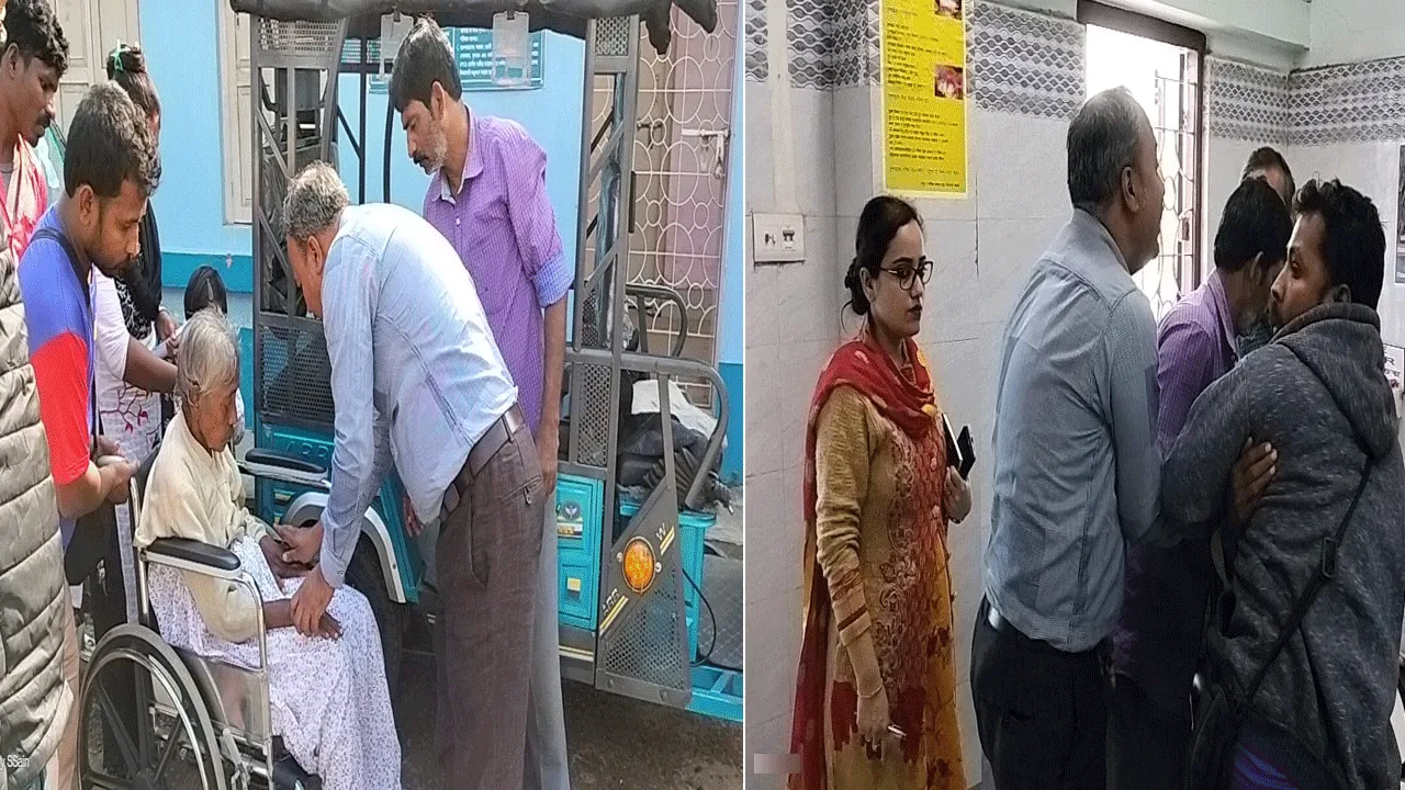 মহকুমাশাসকের মানবিক মুখ দেখা গেল মেমারিতে
