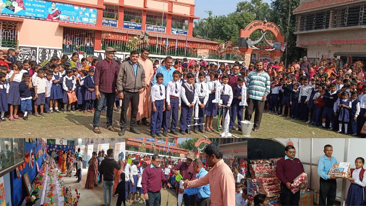 ছাত্রছাত্রীদের হাতেকলমে দেখানো হলো চন্দ্রযান-৩ উৎক্ষেপন