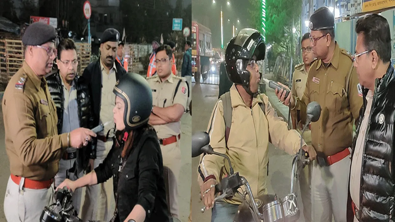 বর্ষবিদায় ও বর্ষবরণে বিশেষ সতর্কতা অভিযান আসানসোল পুলিশের