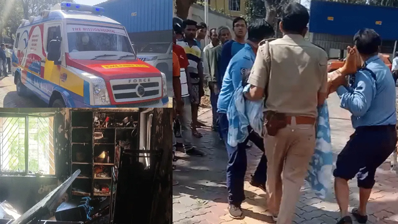 দুর্গাপুর ইন্ডিয়ান অয়েল হাউসিং কমপ্লেক্সে ভয়াবহ অগ্নিকাণ্ড