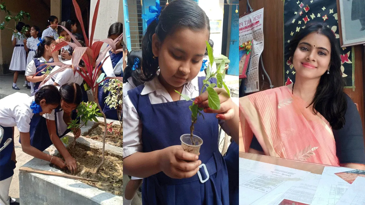 বিদ্যালয় শিক্ষার সিলেবাসে বৃক্ষরোপণ বাধ্যতামূলক করার প্রস্তাব দিলেন শিক্ষিকা