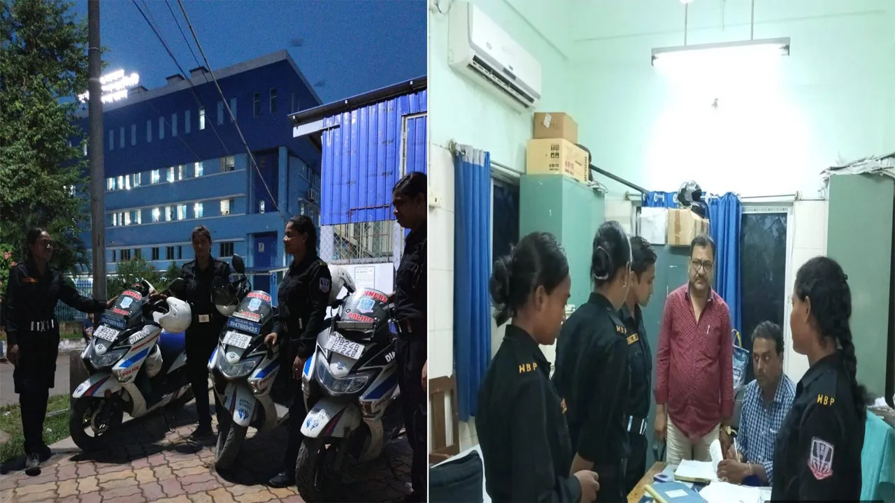আসানসোল জেলা হাসপাতালের নিরাপত্তায় “শক্তি বাহিনী”