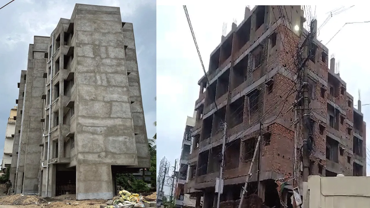 দুর্গাপুরে মাস্টার নেতা দাদার কীর্তিঃ লুঠের জমিতে বহুতল ?