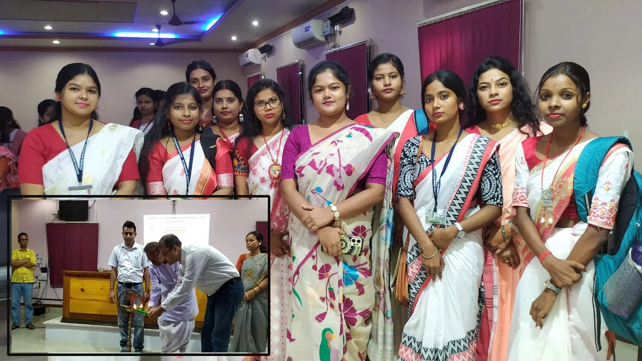 গুসকরা মহাবিদ্যালয়ের উদ্যোগে শুরু হলো জাতীয় সংস্কৃত সপ্তাহ উদযাপন