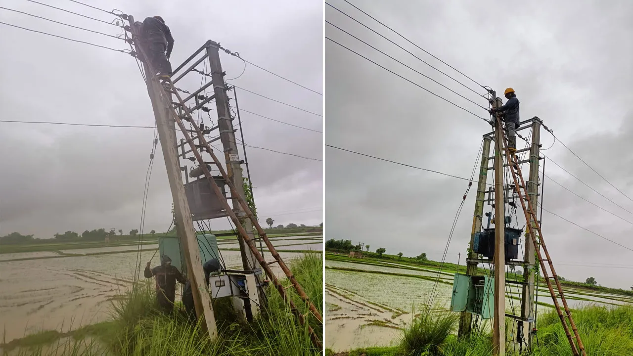দুর্যোগের মধ্যেও কাজ করে চলেছে ওরা