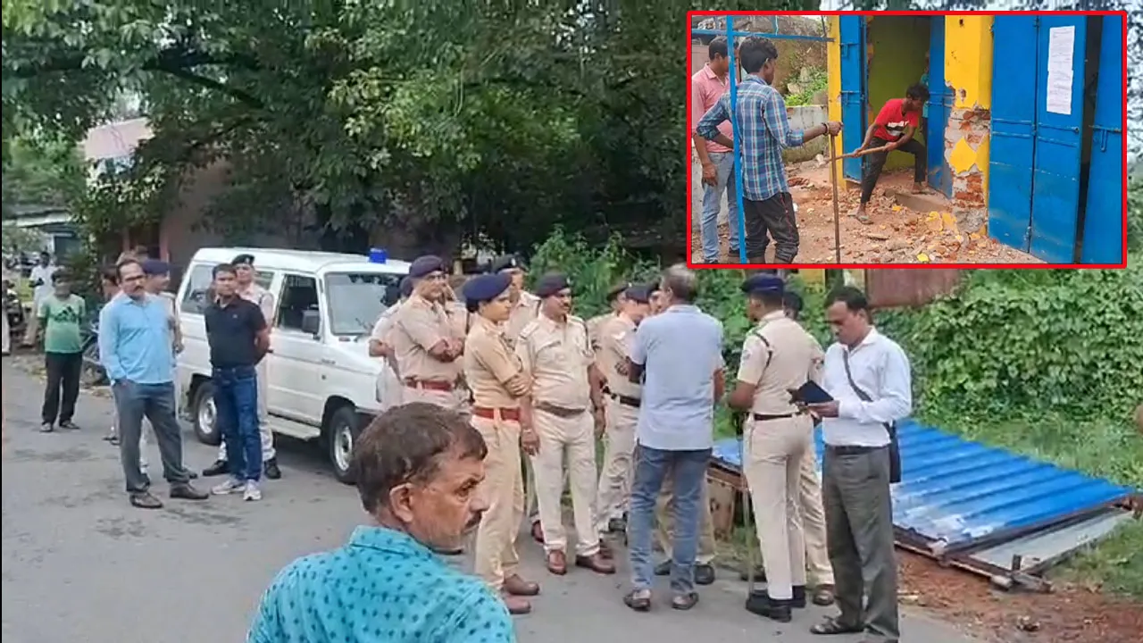 বিজেপি বিধায়কের বৈঠকের পরই উচ্ছেদ অভিযান স্থগিত