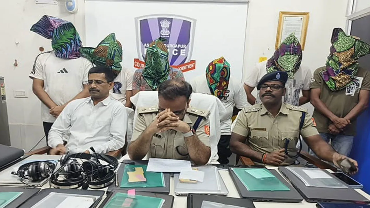 দুর্গাপুরে সক্রিয় সাইবার জালিয়াতি চক্র, ধৃত ১৩