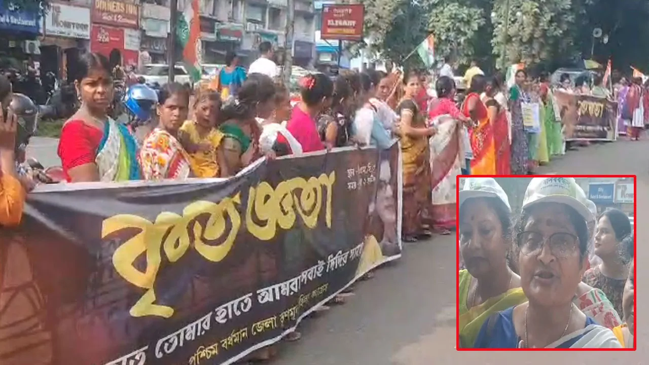 মুখ্যমন্ত্রীকে কৃতজ্ঞতা জানিয়ে ১৭৫ কিলোমিটার মানববন্ধন