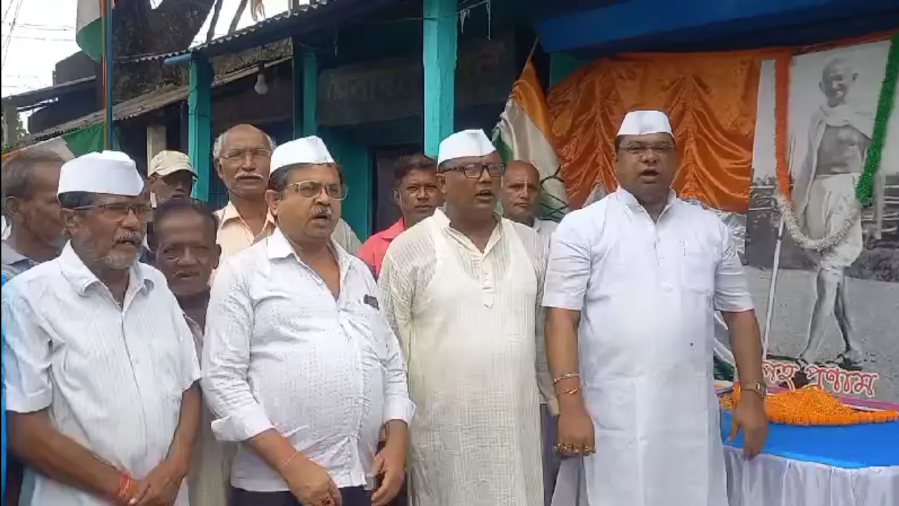 দুর্গাপুরে মহাত্মা গান্ধীর জন্ম দিবস উদযাপন