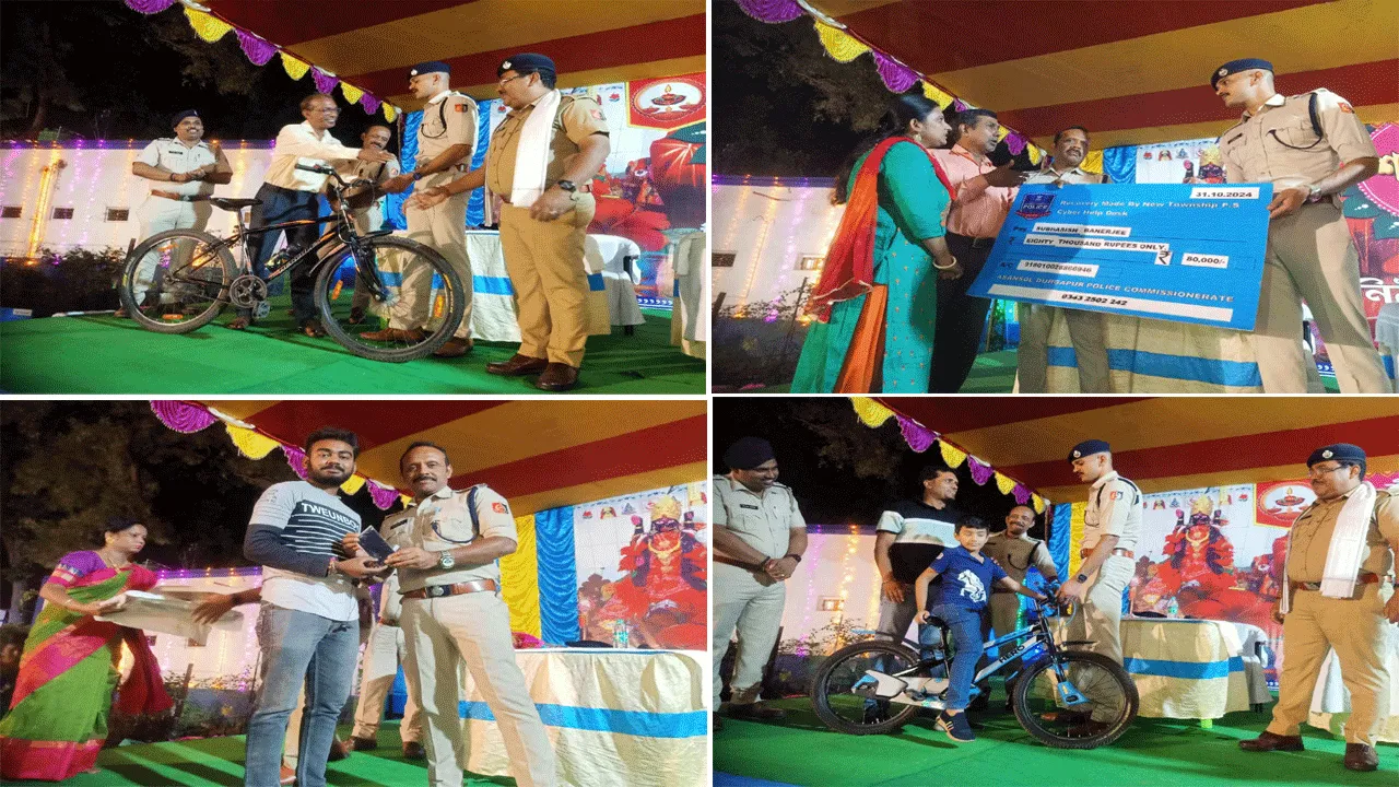 থানার কালী পুজোর অনুষ্ঠানে পুলিশের বিশেষ উদ্যোগ