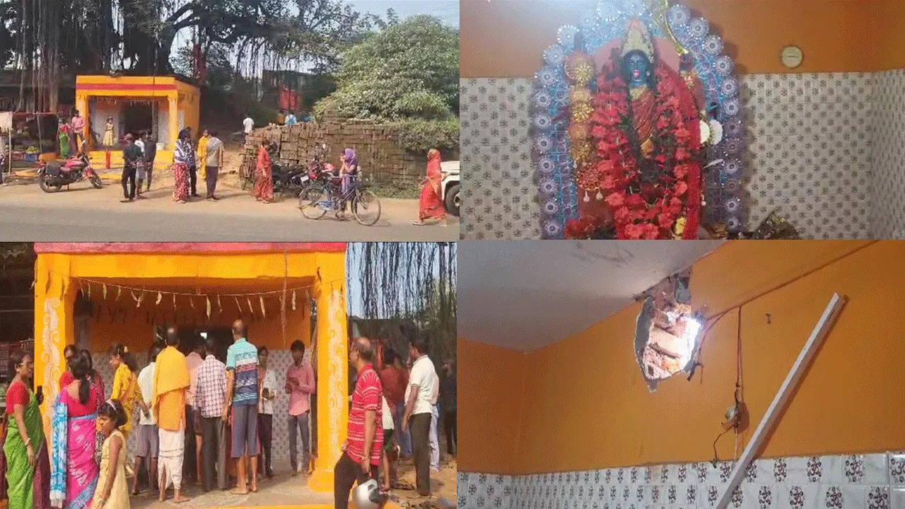দুর্গাপুরে কালী মন্দিরে দুঃসাহসিক চুরি