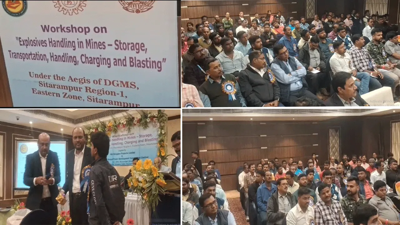 খনিতে বিস্ফোরণ সংক্রান্ত সুরক্ষা নিয়ে কর্মশালা দুর্গাপুরে